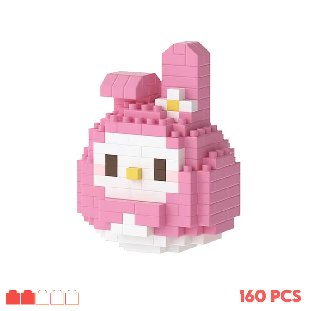Kit de construction NanoBlock My Melody Difficultée 2/5 et 160 pièces