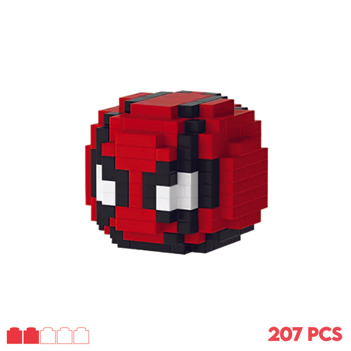 Kit de construction NanoBlock Deadpool Difficultée 2/5 et 207 pièces