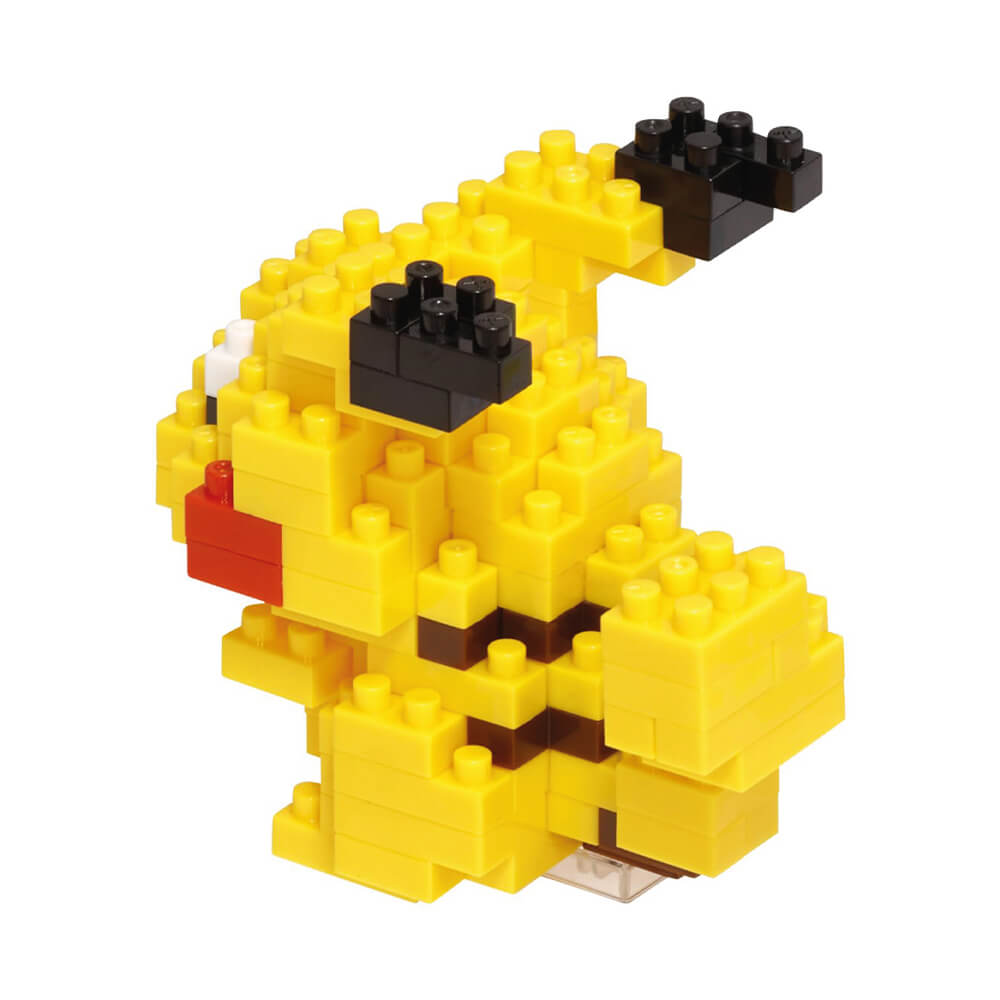 NanoBlock Pikachu Kit de construction Difficultée 2/5 et 130 pieces