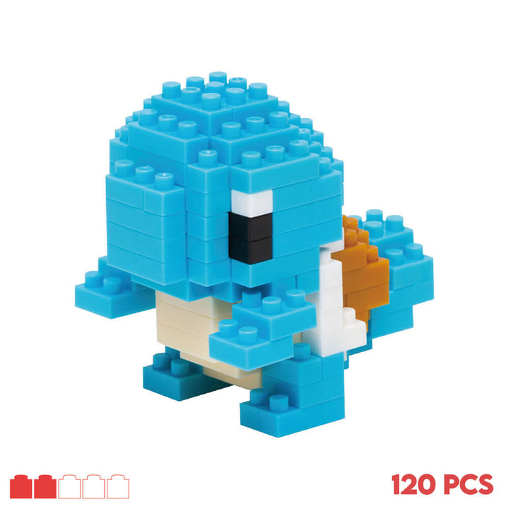 Kit de construction NanoBlock Carapuce Difficultée 2/5 et 120 pièces