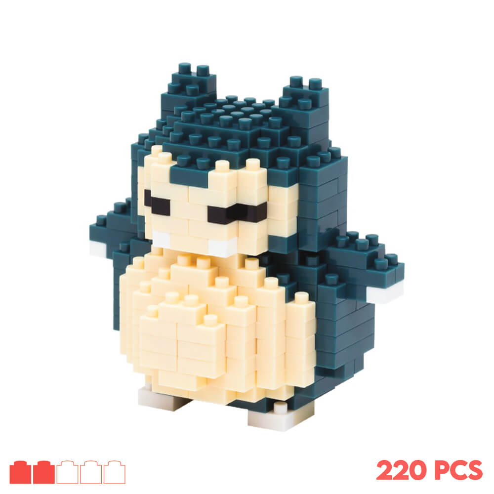 Kit de construction NanoBlock Ronflex Difficultée 2/5 et 220 pièces