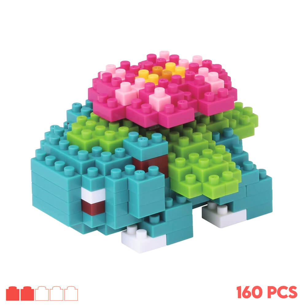 Kit de construction NanoBlock Florizarre Difficultée 2/5 et 160 pièces