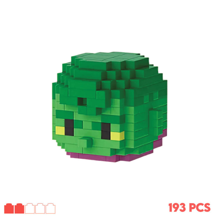 Kit de construction NanoBlock Hulk Difficultée 2/5 et 193 pièces