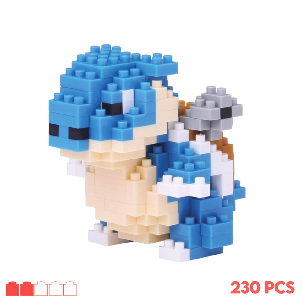 Kit de construction NanoBlock Tortank Difficultée 2/5 et 230 pièces